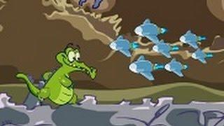 Crocodile Swamp collects duck  Parkour  /  Крокодил Свомпи собирает уточки Паркур