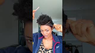 Easy diy hairstyle for natural hair 