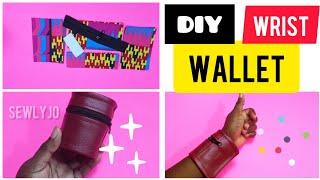 HOW to SEW a WRIST WALLET/ DIY WRIST WALLET Bracelet for runners