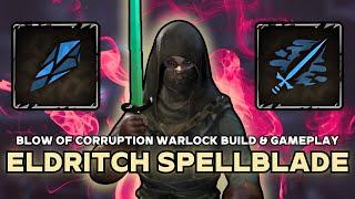 Eldritch Spellblade | Blow of Corruption Warlock Build - Dark and Darker Gameplay