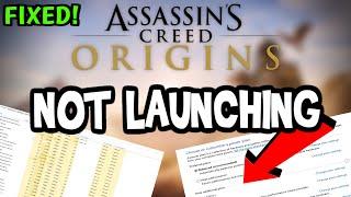 How to Fix Assassins Creed Origins Not Launching (100%Fix)