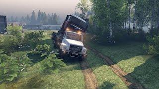 SpinTires (мод volvo и карта)