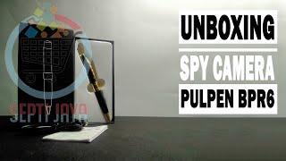 Spy Camera Pen BPR6 Kamera Tersembunyi Praktis Bentuk Pulpen untuk Merekam Video dan Foto Diam-diam