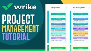 Wrike Project Management Demo & Tutorial 2024 (Project Management Tutorial)