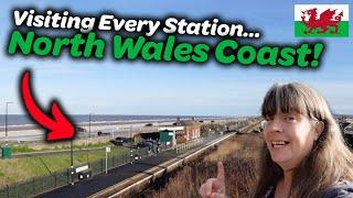 I'm visiting every station on the North Wales Main Line