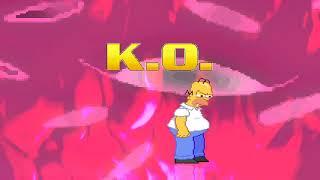 NICK54222 MUGEN Special: Homer Simpson Beats Up Adagio Dazzle