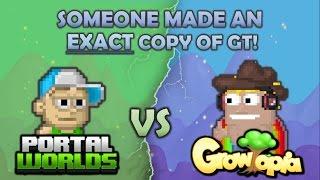 PORTAL WORLDS VS GROWTOPIA