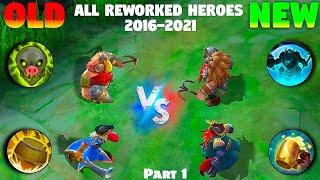 (PART 1) ALL THE REWORKED HERO SKILLS SINCE THE RELEASE OF MOBILE LEGENDS 2016-2023