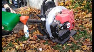 Leaf blower modification