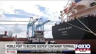 Mobile Port set to become deepest container terminal