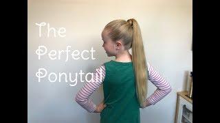 The Perfect Ponytail hair tutorial by Two Little Girls Hairstyles