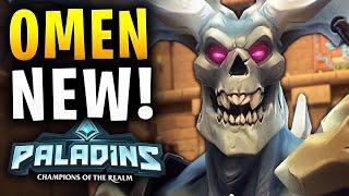 OMEN NEW WEAPON TALENT / Paladins Gameplay Build