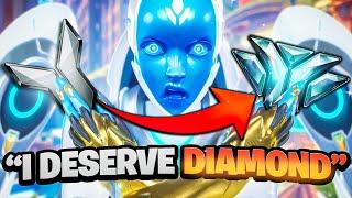 This SILVER says he's HELD BACK by his teammates... so we made him PROVE IT (in a DIAMOND lobby)