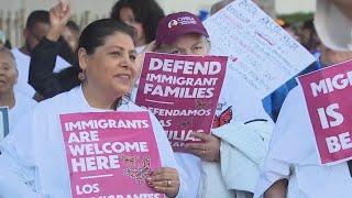 Trump's deportation plans under fire in LA protests