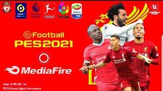 PES 2021 MOBILE PATCH V5.2.0 LIVERPOOL/NEW GRAPHICS ANDROID MENU FULL LICENSE