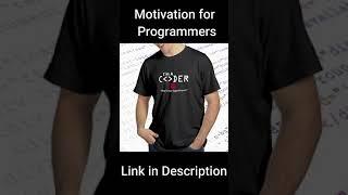Best programming T-shirt and coffee mug|| love coding #shorts