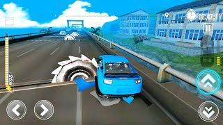 High Speed Car Bumps Challenge #2 - Deadly Race - Android Gameplay FHD