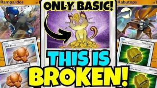 INSANE 4 Fossil MEOWTH Deck - 7 WIN STREAK!!! [Pokemon TCG Pocket]