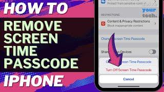 iOS 17: How to Remove Screen Time Passcode on iPhone