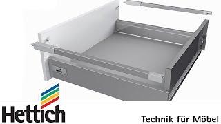 InnoTech Atira drawer system: assembly, installation and adjustment