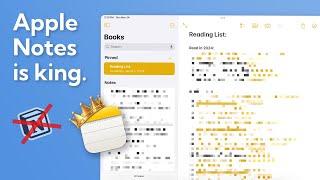 Organizing your life with Apple Notes