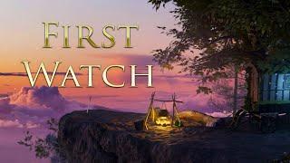 First Watch | 3 Hours of peaceful ambient music and atmospheric sounds (campfire, crickets, owl)