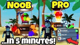 Noob BEATS Clicker Simulator Summer Event Update 1,000,000+ Watermelon in 5 Minutes! (Roblox)