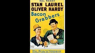 Laurel and Hardy Bacon Grabbers (1929) Talkie