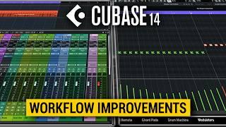 Production Workflow Improvements | New Features in Cubase 14