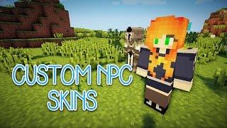 HOW TO: Customize Skins for CustomNPC Mod 1.7.10 (Minecraft Tutorial) | Marielitai Gaming