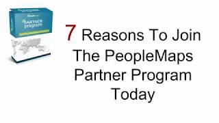 7 reasons to join the PeopleMaps Partner Program