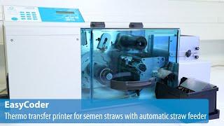 EasyCoder - automatic printer for 0.5 and 0.25 ml straws