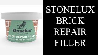 Stonelux Brick Repair Filler Review - How To Fix & Fill Holes In Your House Exterior Brick Walls