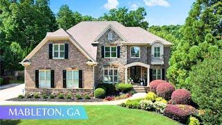 Stunning Multigenerational Estate Home on a FULLY MANICURED 1 ACRE Oasis FOR SALE North of Atlanta