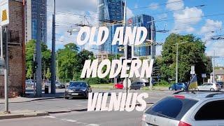 Travel to Lithuania - Vilnius - 4K - Old and modern city - 2022