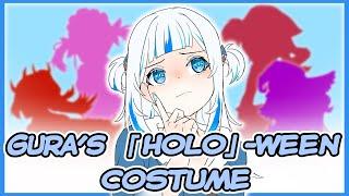 What would Gura wear for Halloween? [Hololive Animation]