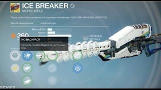 I Live streamed How to get the year 3 icebreaker in destiny and Got it!