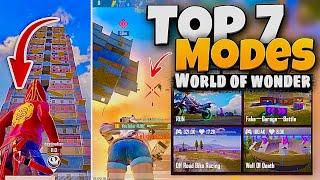 Top 7 WOW mode Every PUBG Player Must Try  | Update 2.5