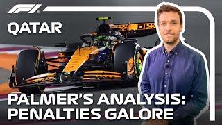 Breaking Down The Penalties In Qatar | Jolyon Palmer’s F1 TV Analysis | Workday