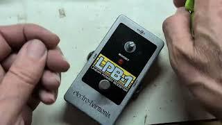 EHX LPB-1 Linear Power Boost Tech Talk and Mod