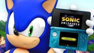Playing Sonic Unleashed on Nintendo 3DS