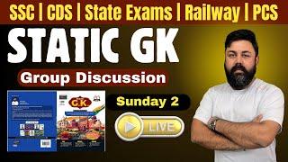 Static GK/ GS- Sunday 2 Group Discussion