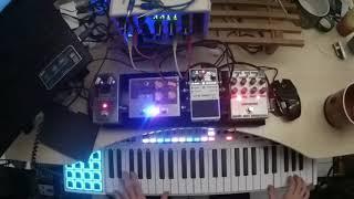 Foster's Live - Silly (using  Ableton Live, M-Audio Code 49, modular synths and pedals)