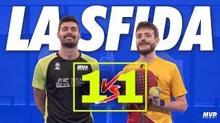 LORENZO DI GIOVANNI 1VS1 CARCHIA  CHALLENGE IN 2 SET! | Sfida i campioni! Padel - MVPADEL