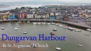 Dungarvan Harbour & St. Augustine’s Church | County Waterford | Ireland | 4K Aerial Film