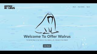 OFFER WALRUS | New Kid on the Freebie Block | Free Sign Up & EZ Cash