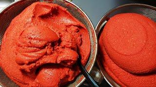 How to make Tomato Paste | BEST Homemade Tomato Paste