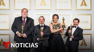 Estos latinos triunfaron en los premios Oscar 2021 | Noticias Telemundo