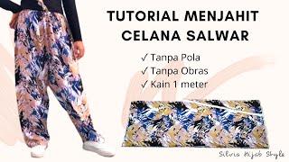 How to Make Salwar Pants | Easy Ways to Make Women's Pants Pattern