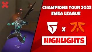 Fnatic vs Giants Gaming - HIGHLIGHTS | VALORANT Champions Tour 2023: EMEA League